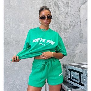 White Fox Offstage Oversized Tee